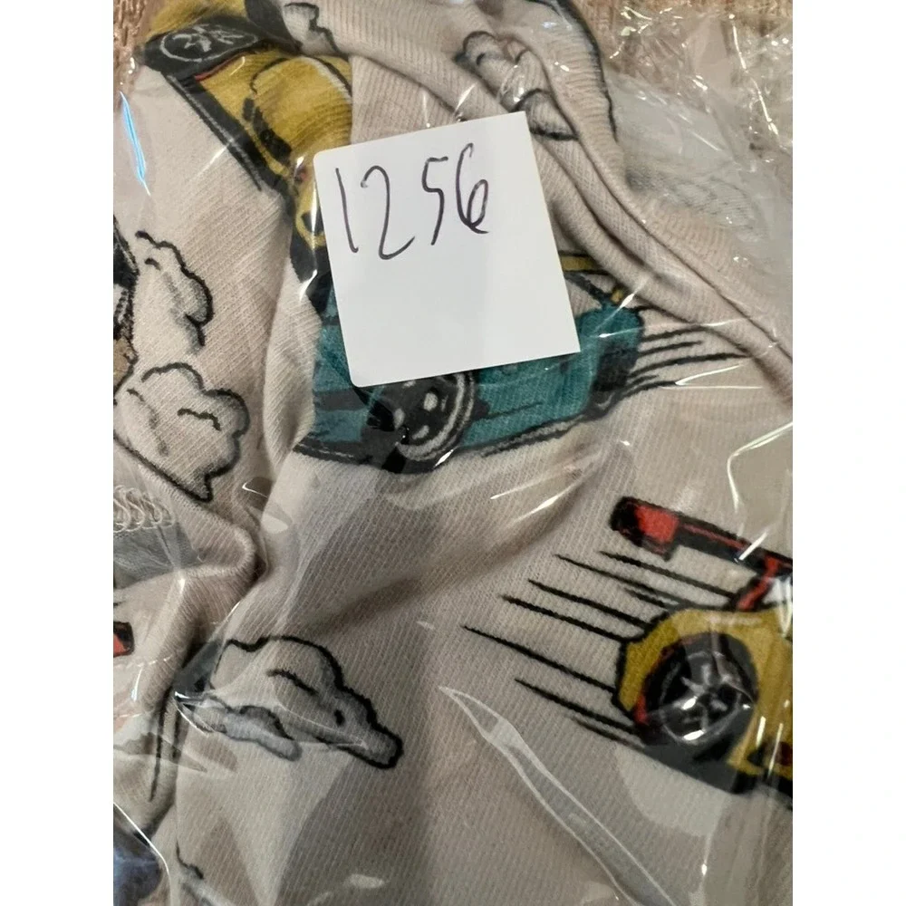 Mickey Mouse‎ Race Car Romper Bundle 12-18M Toddler Boys 2pc Set